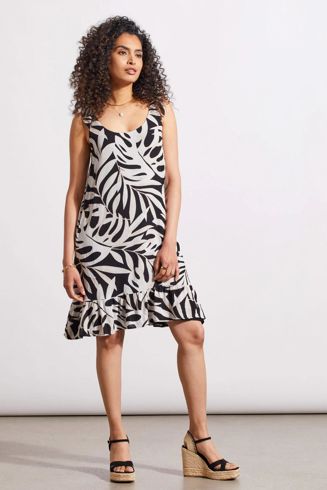 REVERSIBLE A-LINE DRESS FRENCH OAK
