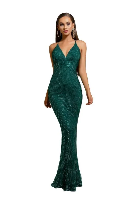 Portia And Scarlett 6324 Formal Prom Long Dress Tunics Prom sequined