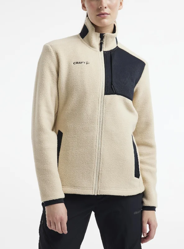 WOMEN'S ADV EXPLORE PILE FLEECE JACKET Striped Jacket Polka Dot Jacket Floral Jacket WOMEN'S ADV EXPLORE PILE FLEECE JACKET Striped Jacket Polka Dot Jacket Floral Jacket