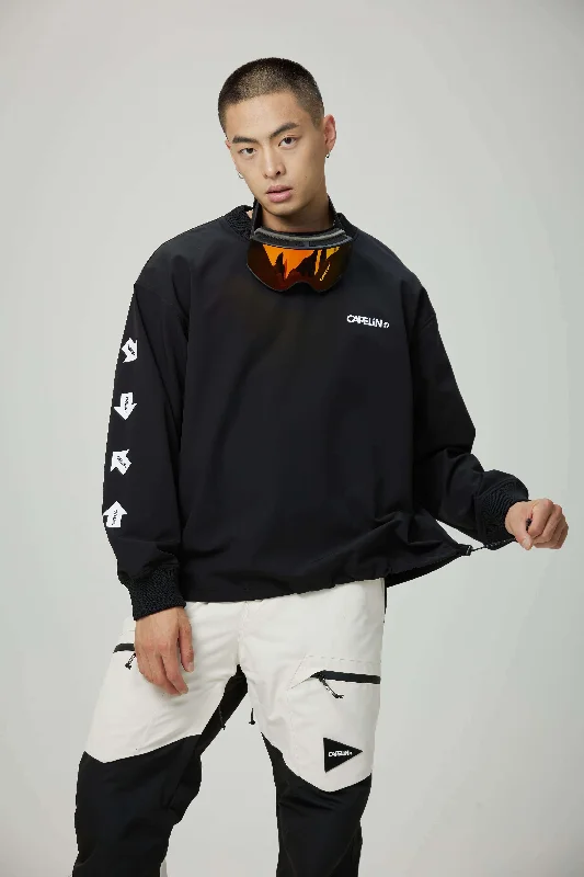 Wild Oats Unisex Snow Hoodie Hoodie with Cuffed Sleeves Snug Secure