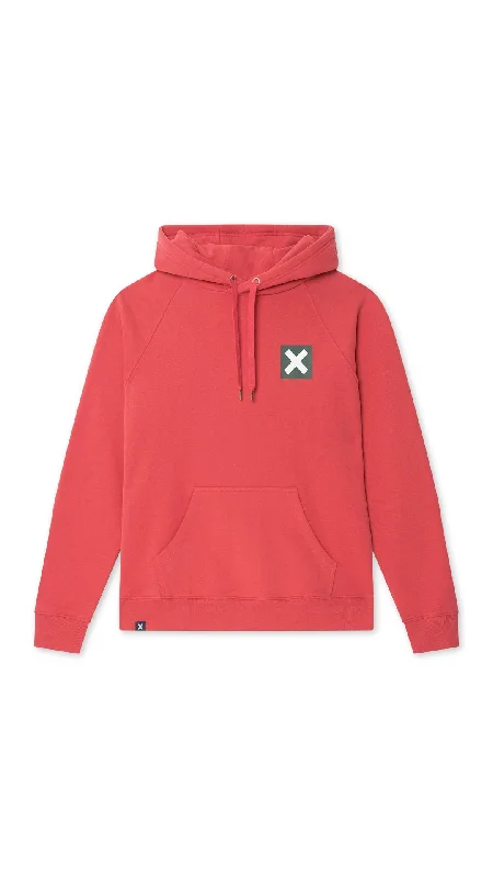HOODIE NATURE ROJA Hoodie with Belted Waist Structured Tailored