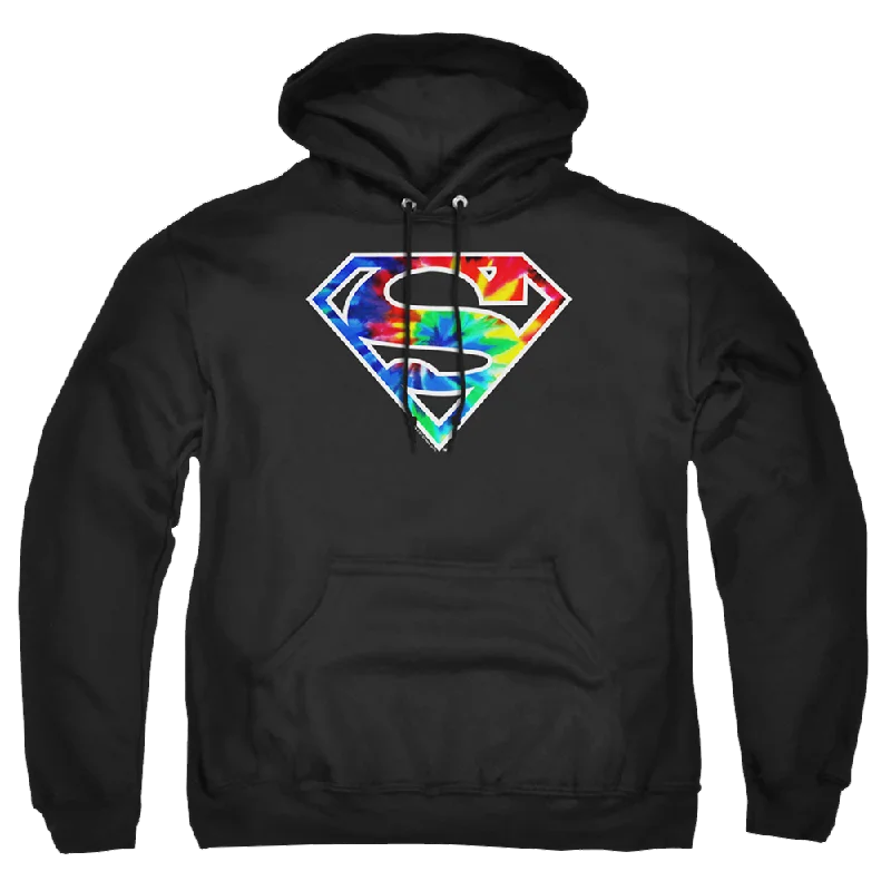 Superman Superman Tie Dye Logo - Pullover Hoodie