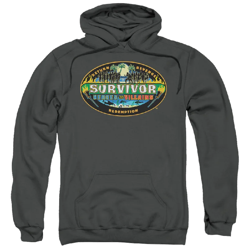 Survivor Heroes Vs Villains - Pullover Hoodie Turtleneck Warm Pullover