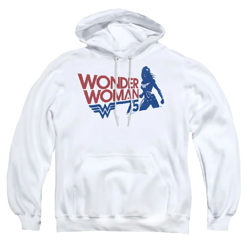 Wonder Woman Ww75 Silhouette - Pullover Hoodie