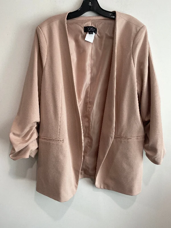 Blazer By Coffee Shop In Pink, Size: Xl Women's Boutique Jacket