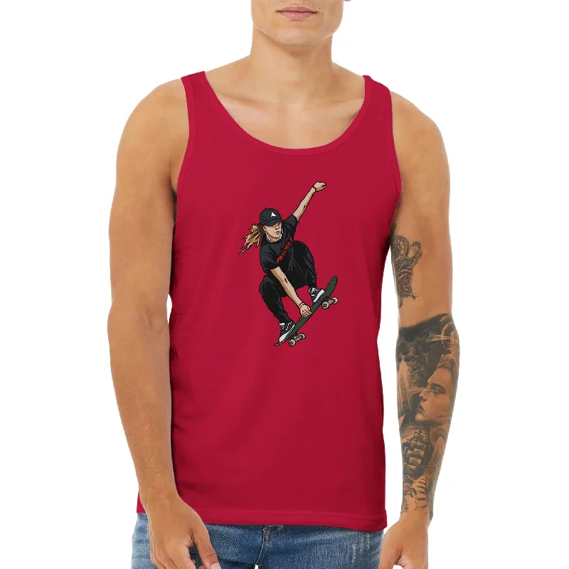 Premium Unisex Tank Top off shoulder tank