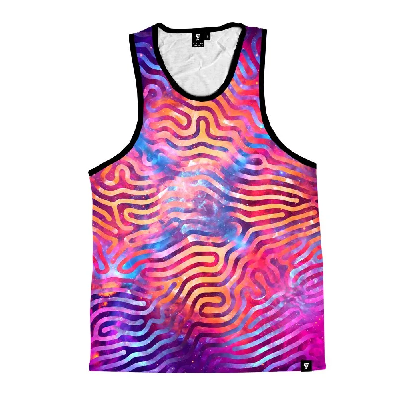 Space in My Veins Unisex Tank Top cropped tank top